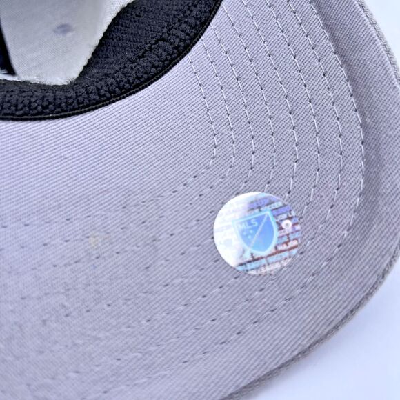 Seattle Sounders FC New Era 39Thirty Gray Stretch Fit Hat M/L Soccer Cap - Picture 9 of 9